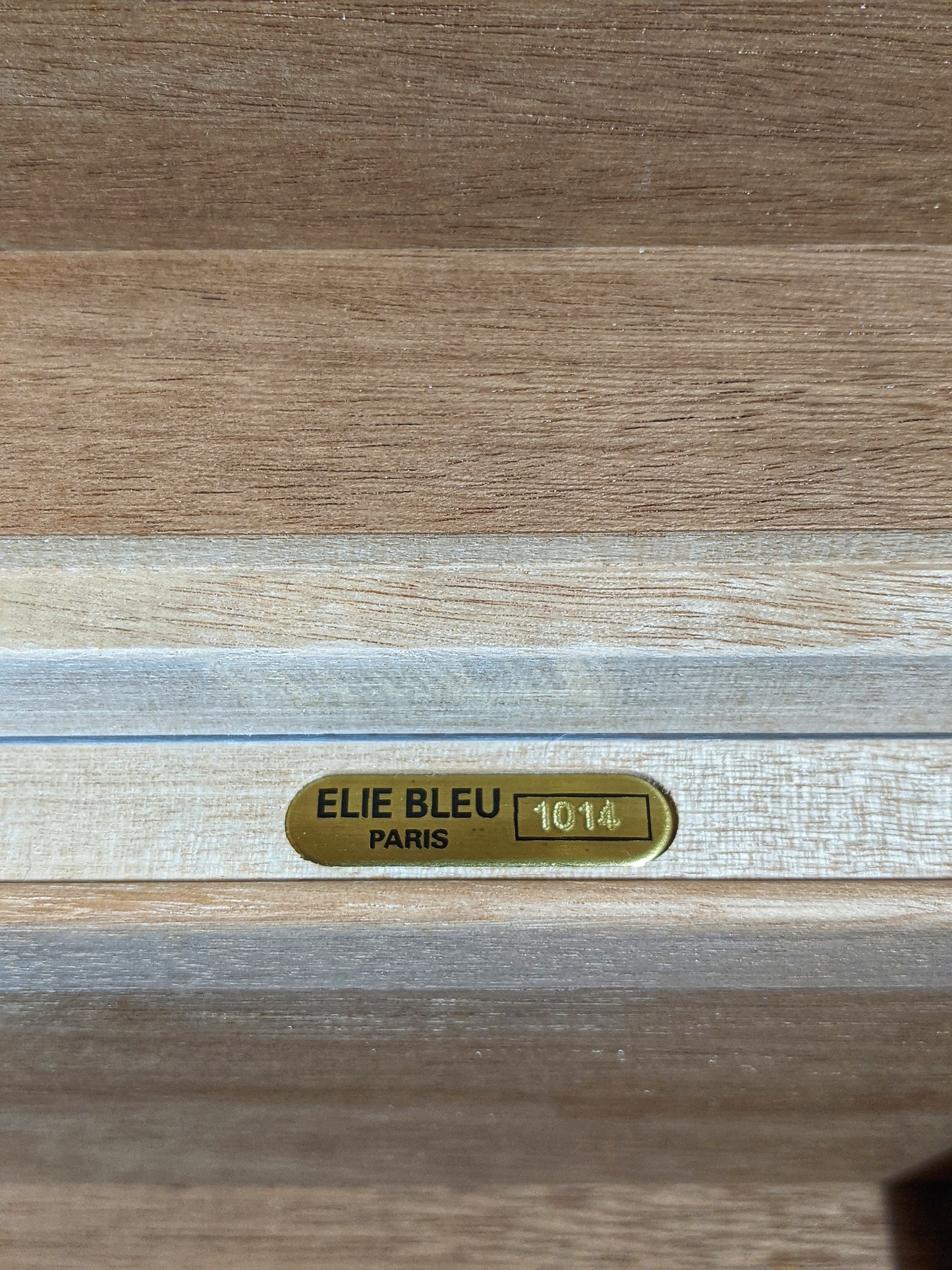 Elie Bleu Alba Blue Sycamore Humidor 110 count NIB