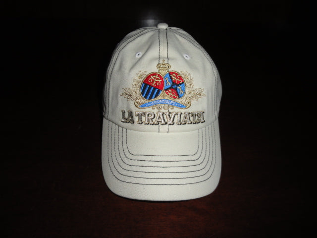 CAO LA TRAVIATA Natural colored canvas baseball cap New