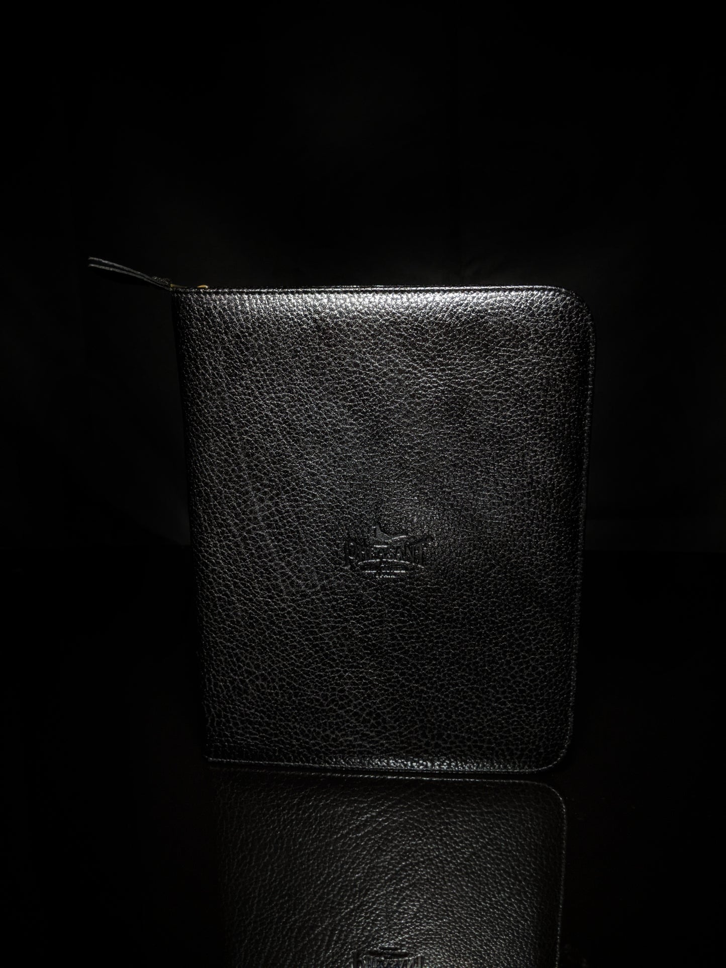 pheasant by R.D.Gomez Black Leather case and cutter NIB