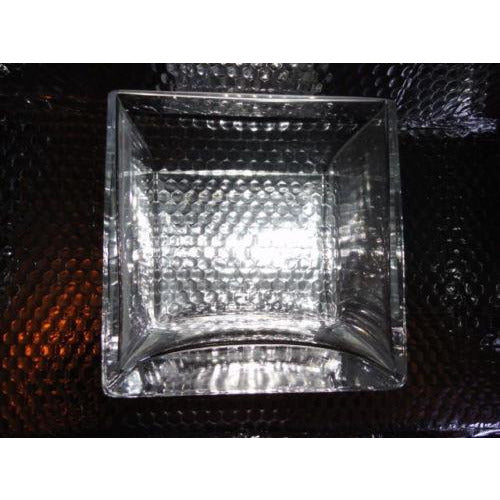 Dunhill Heavy Glass Square Desk Holder