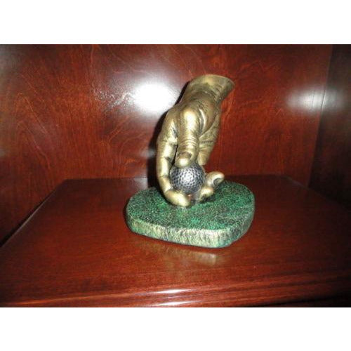 " Teeing Up" Golf Sculpture by John Cutrone