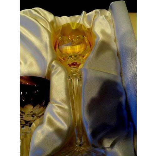 Faberge Lausanne Liqueur Glasses Set of 6 in the original box