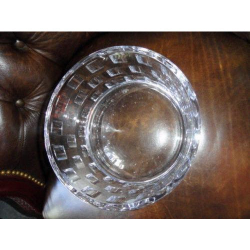 Rosenthal Classic Large Size Crystal Bowl measures 8.75" diameter by 5.25" H