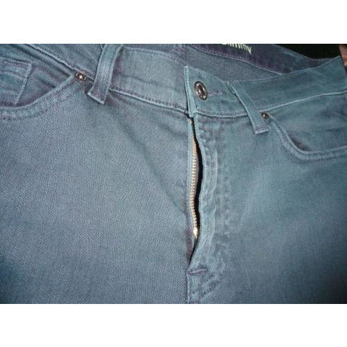 7 for all man kind Green slimmy slim straight leg 32 jeans