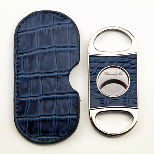 Brizard and Co. Double Guillotine Series 2 Cutter - Indigo Croco Pattern