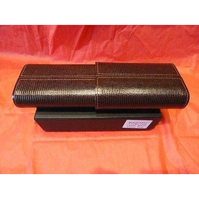 Andre Garcia 3 finger Brown with Flat Horn Top case new original box