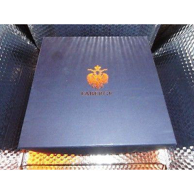 Faberge Atelier Crystal Old Fashion Glasses set of 4 NIB