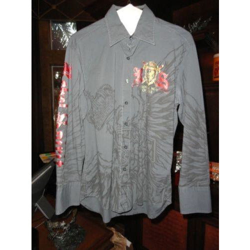 Rebel Spirit Men's Long Sleeve Shirt Medium Royal Way of Life