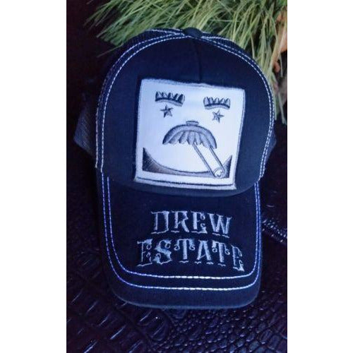 DREW ESTATE Mr. Drew Face Trucker Mesh Snapback OSFM Cap Hat