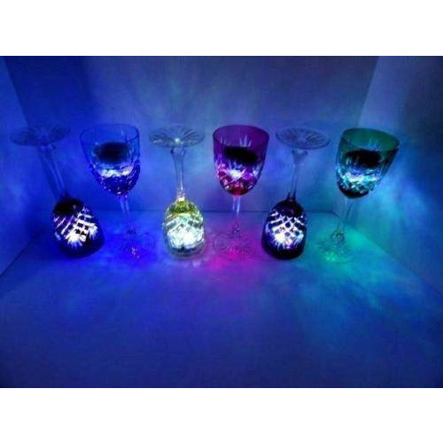 Faberge Odessa Crystal Glasses set of 6