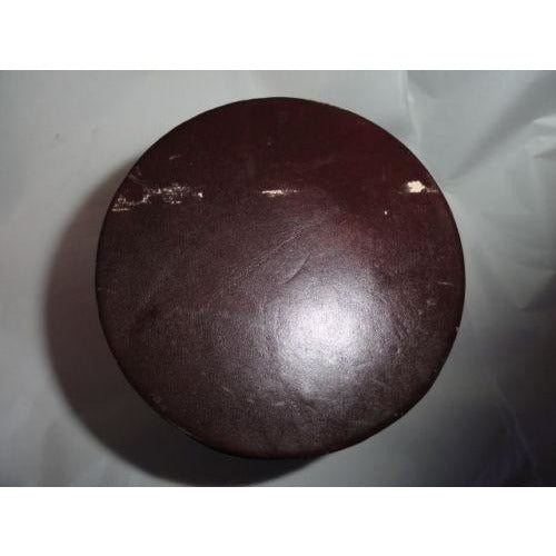 leather with cedar storage jar