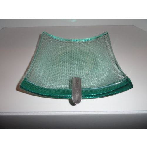 Stephen Schlanser Studio Art Glass Ashtray