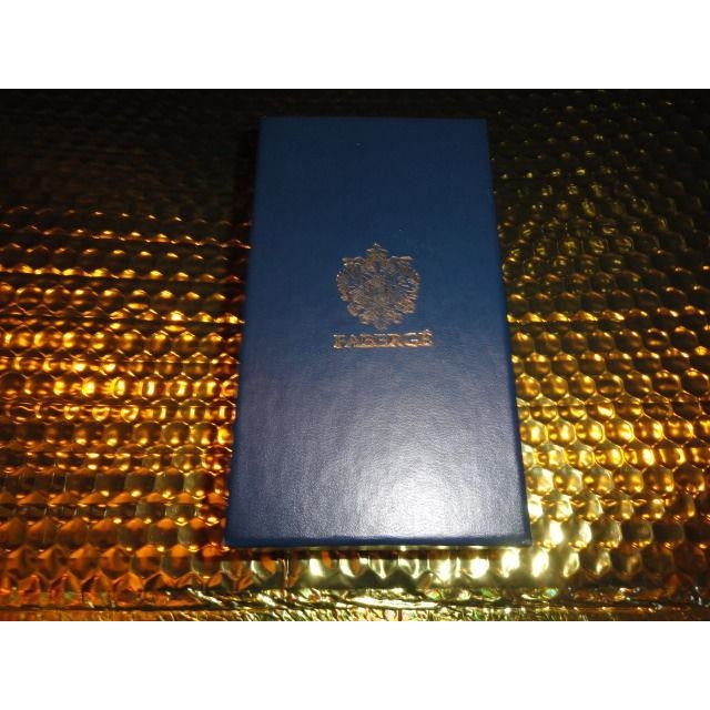 Faberge Red & Gold Enamel Bottle Stopper