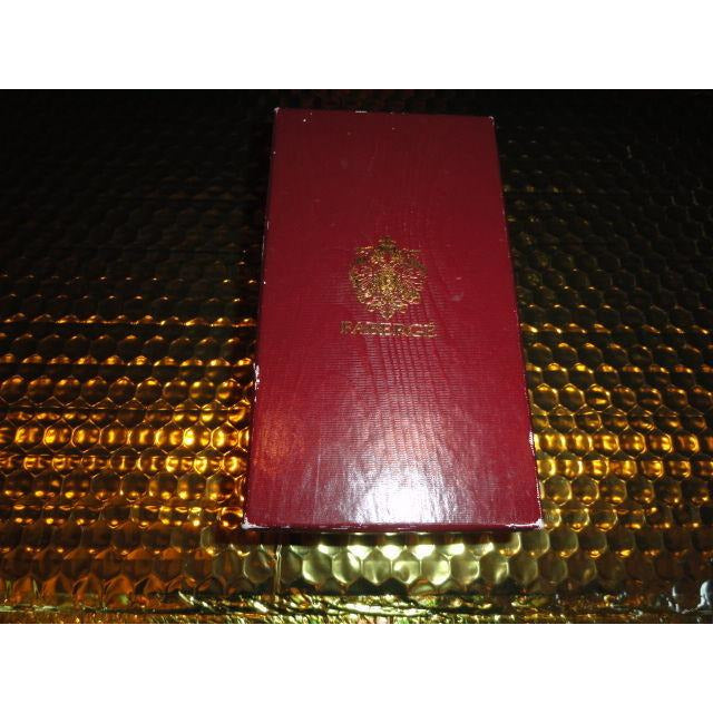 Faberge Blue Crystal Pine Cone Bottle Stopper