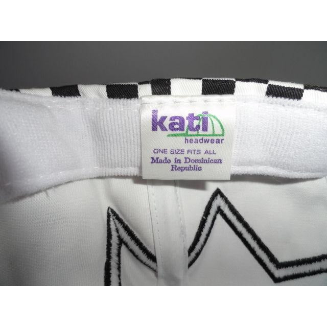 Marine Machine embriodered white baseball cap with Checkered Flag