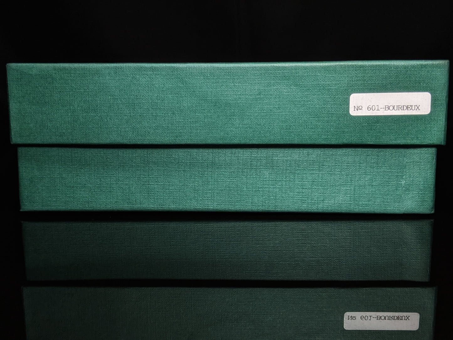 pheasant by R.D.Gomez made in Spain Bordeaux Leather Case NIB