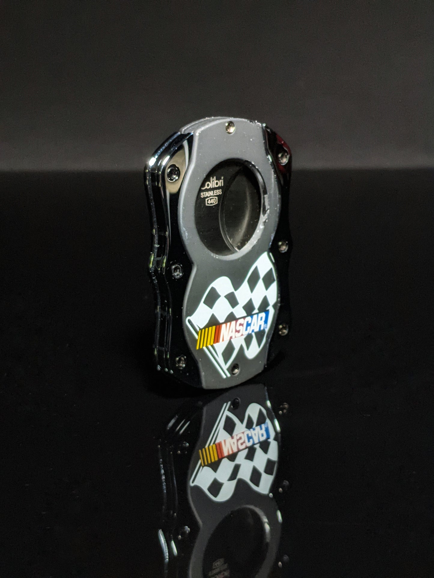 Colibri Nascar logo cigar cutter