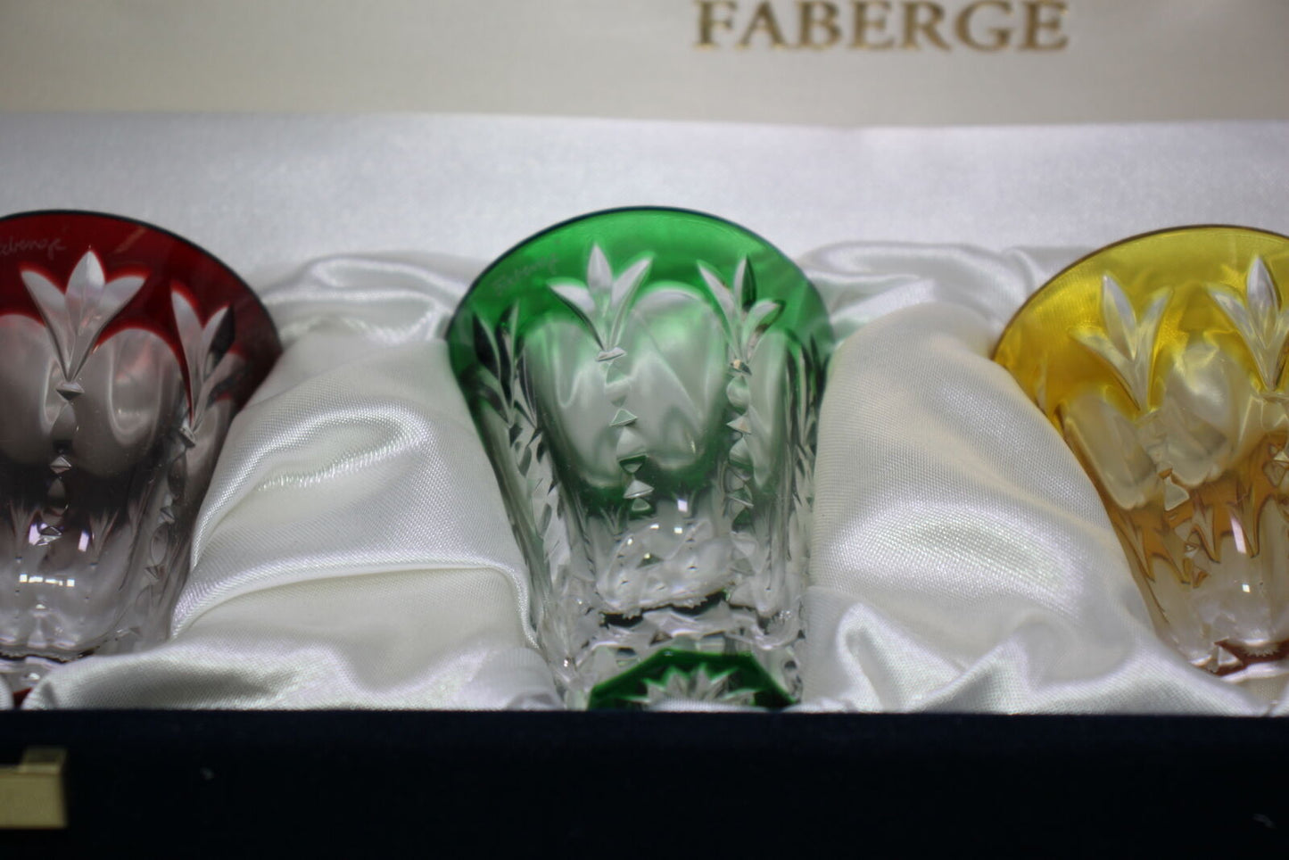 Faberge Royal Palais Vodka Shot Glasses