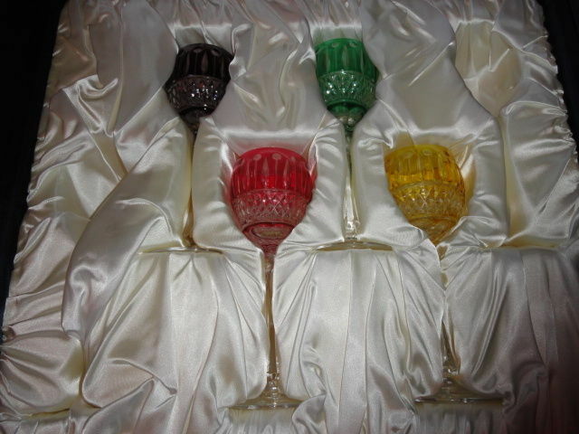 Faberge Xenia Goblet Glasses set of 4
