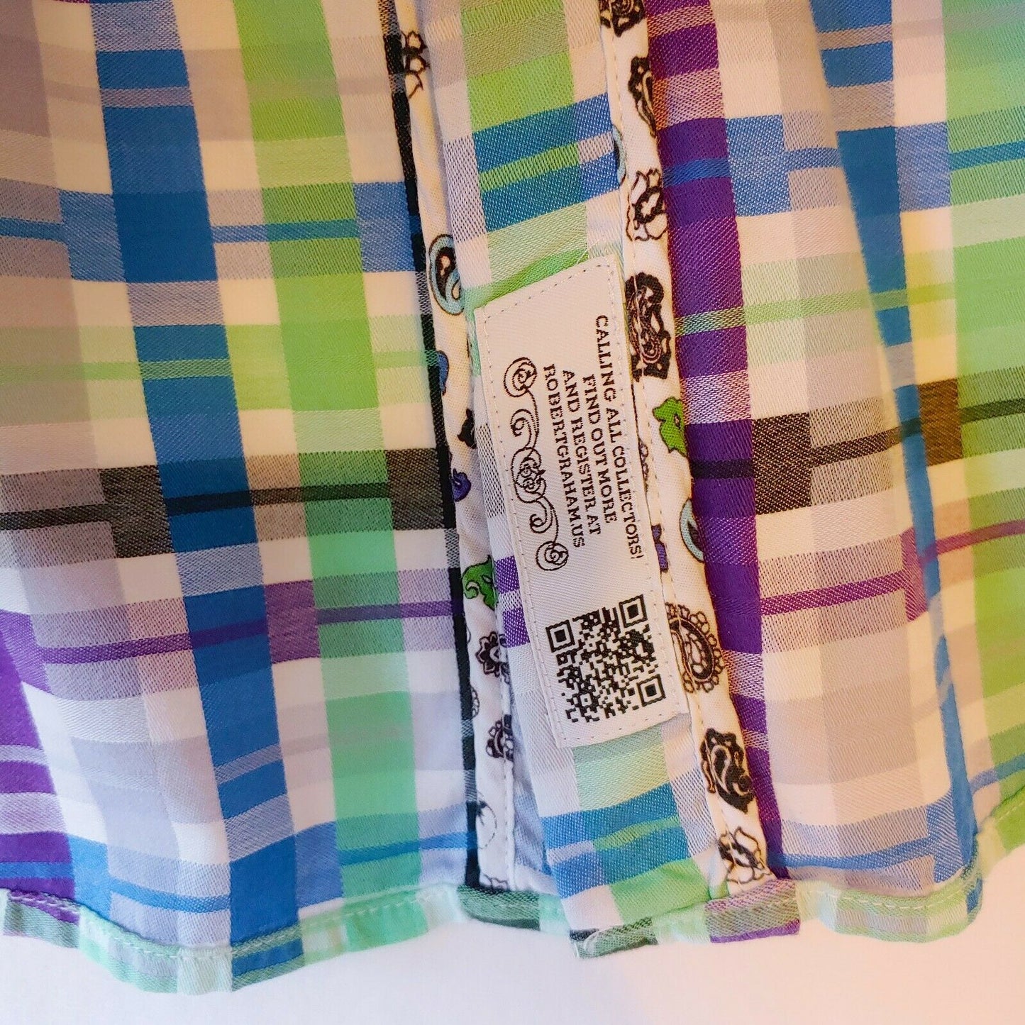 Robert Graham - Short Sleeve Mazzed Printed Sport Shirt Classic Fit - Medium