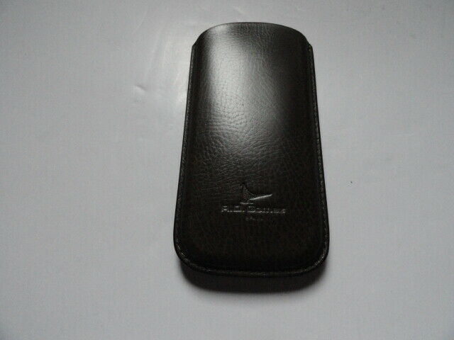 Pheasant Leather Eye Glass Case Xtra Wide Green 3.25" x 6.5"