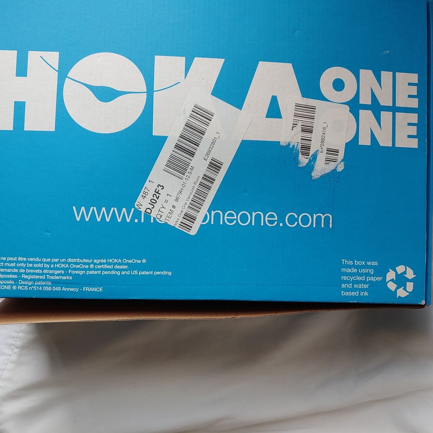 HOKA ONE ONE Mens Vanquish Running Sneaker Shoe