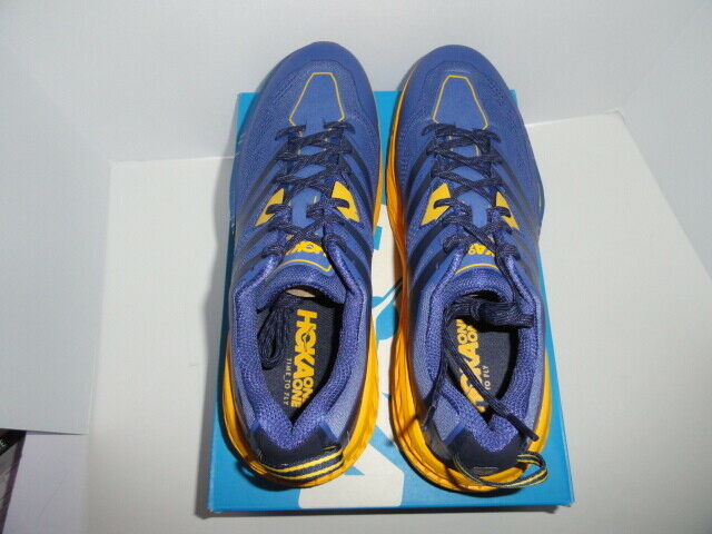 Hoka One Speedcoat 3 Blue & Gold size 13 M