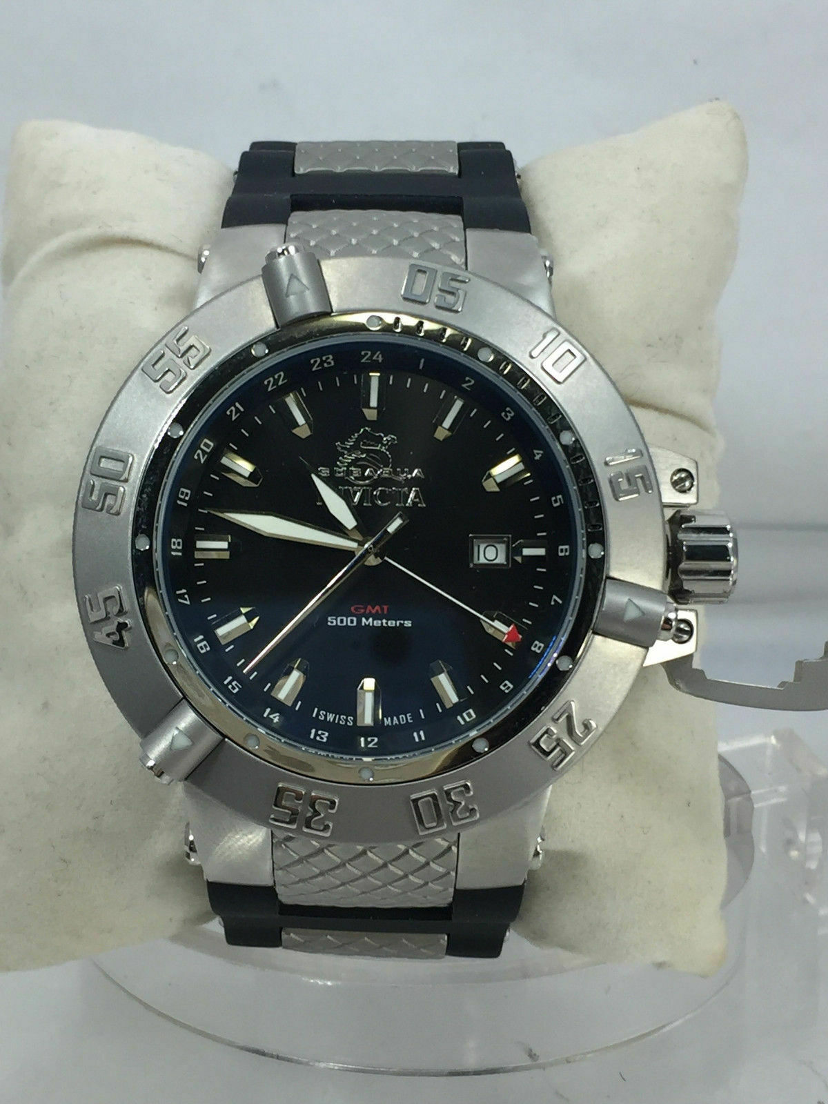 INVICTA SUBAQUA NOMA III MENS QUARTZ 50MM BLACK CASE STAINLESS STEEL DIAL