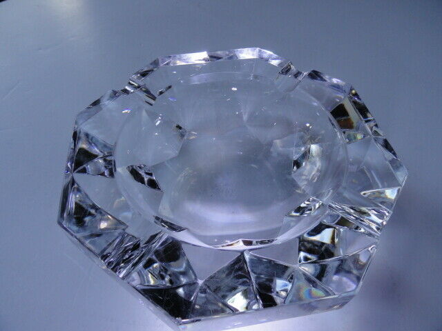 Baccarat Crystal Ashtray