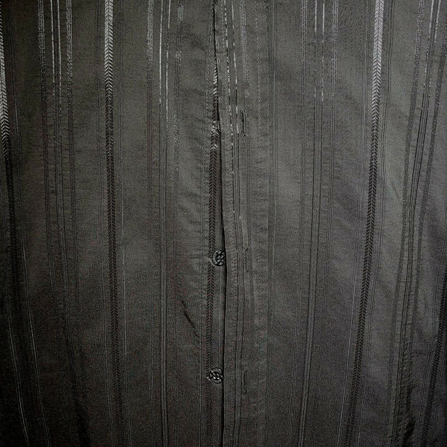 Mondo Black & Red Men's X-Large Button-Down Long sleeve Shirt