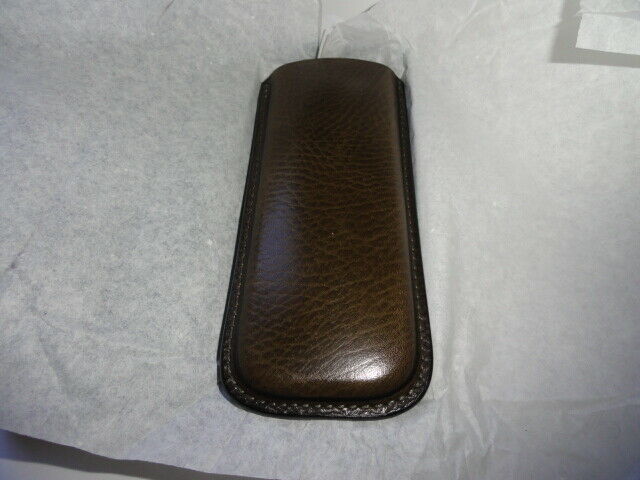 Pheasant Leather Eye Glass Case