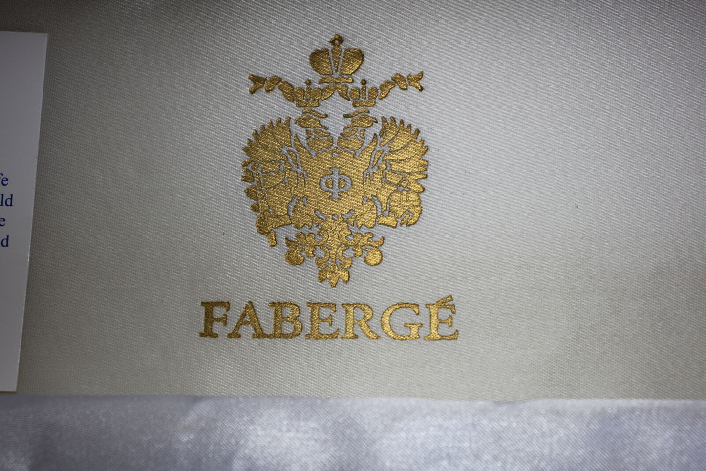 Faberge "Na Zdorovie" Bubble Vodka Shot Glasses- Set of 4 in original box