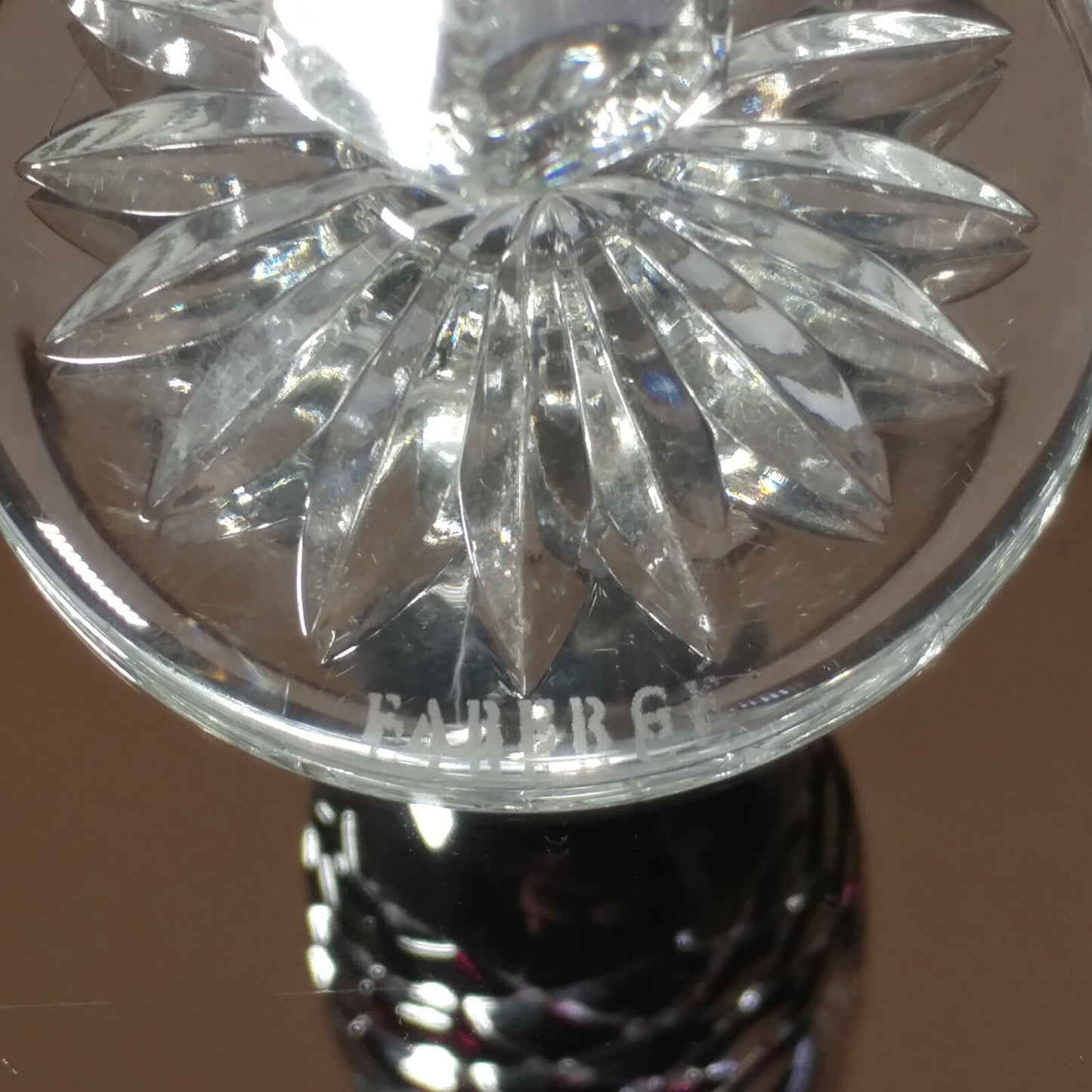 FABERGÉ ODESSA PURPLE CRYSTAL FLUTE | SINGLE