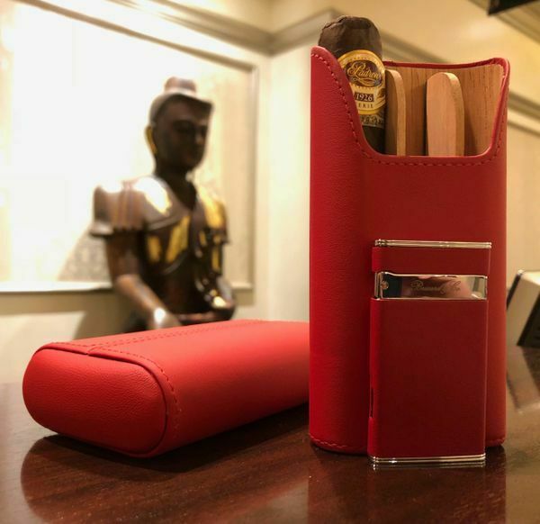 Brizard and Co. - The "Sottile" Lighter - Sunrise Red