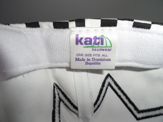 Marine Machine checkered flag baseball cap