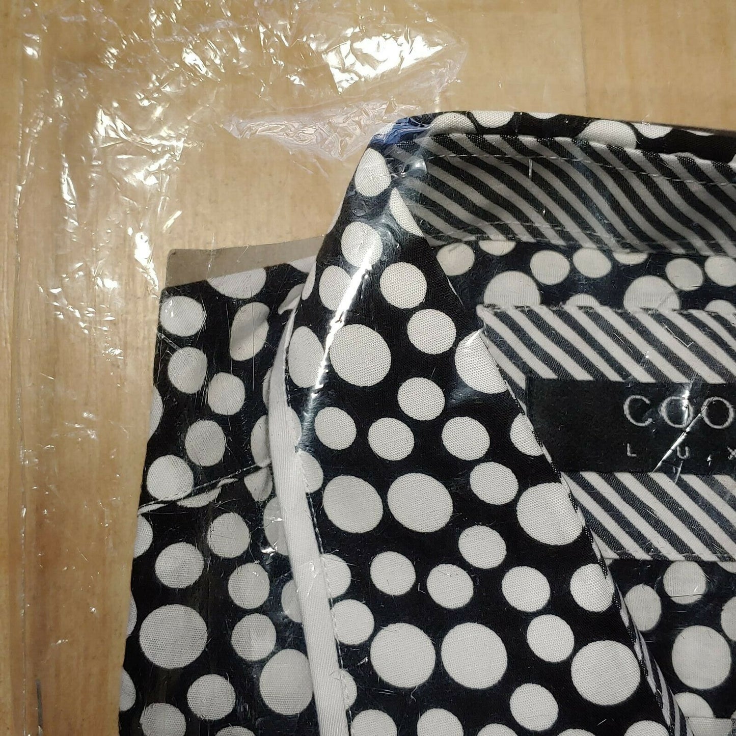 Coogi Luxe | Black & White | Men's Large | Style: CG42-4