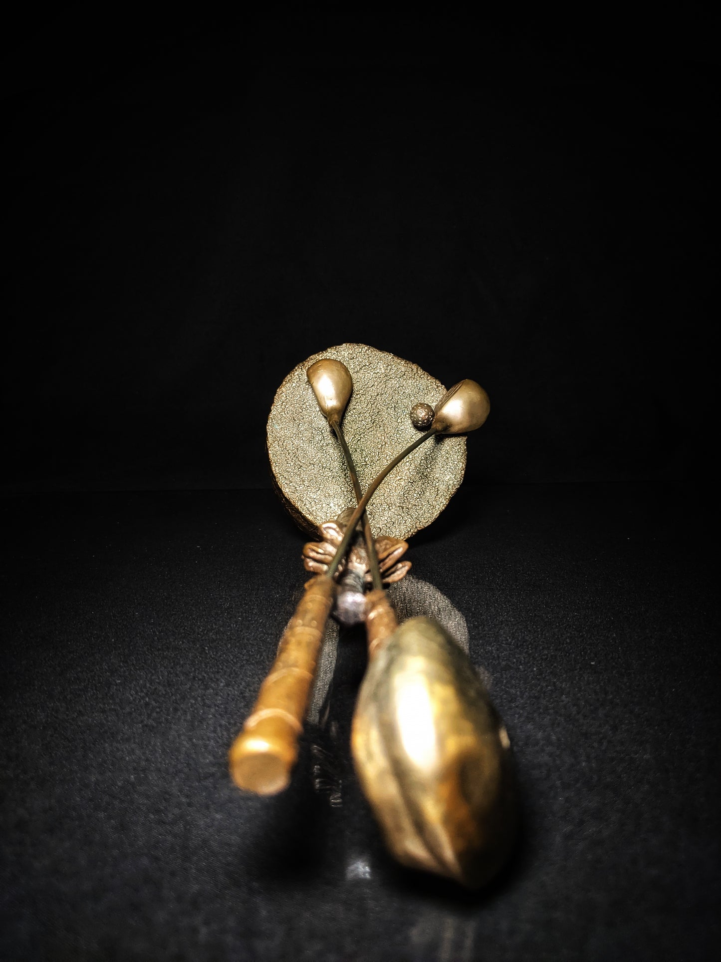 Mark Hopkins Bronze Golf Sculpture " Woods "