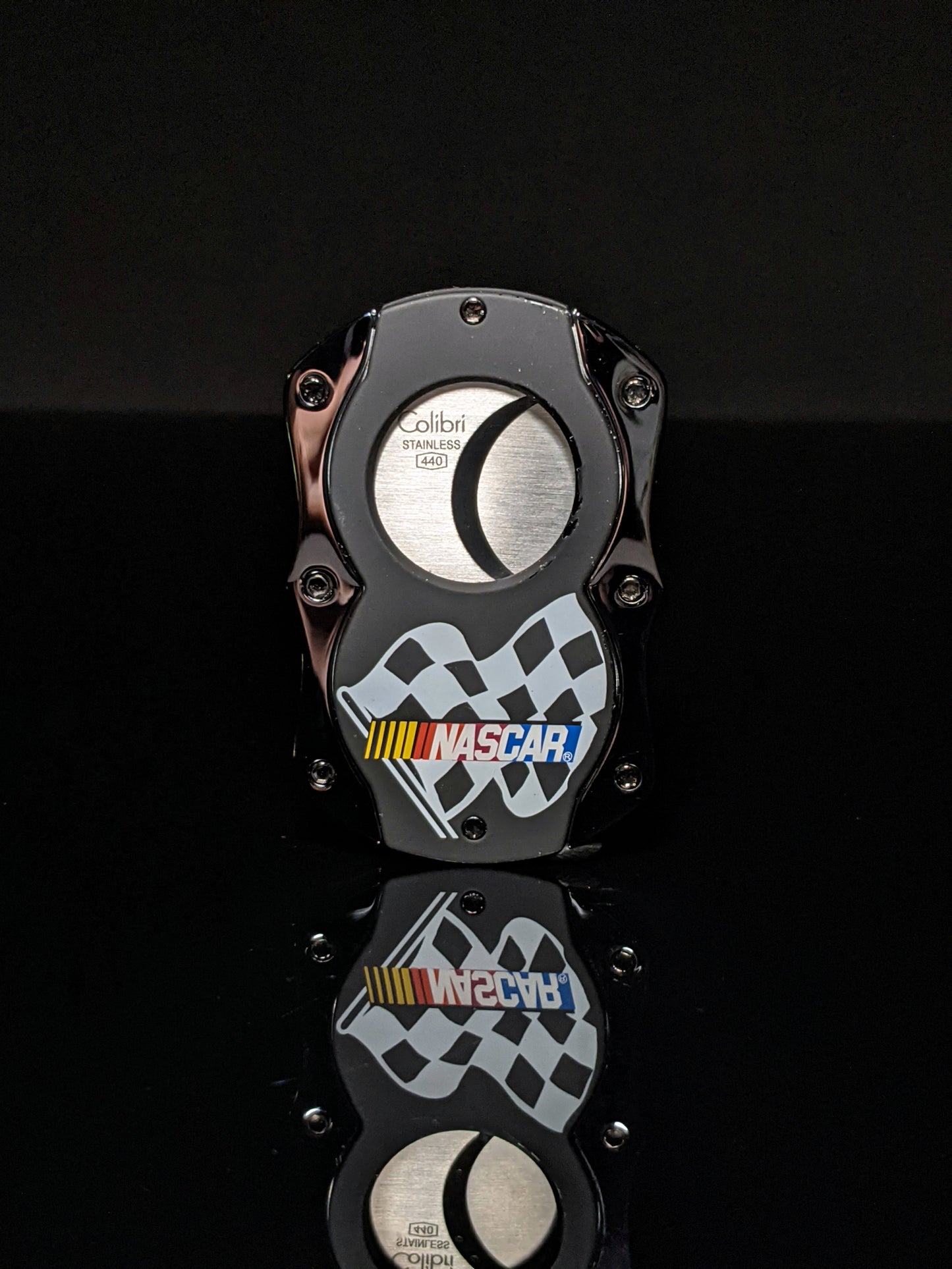 Colibri Nascar logo cigar cutter