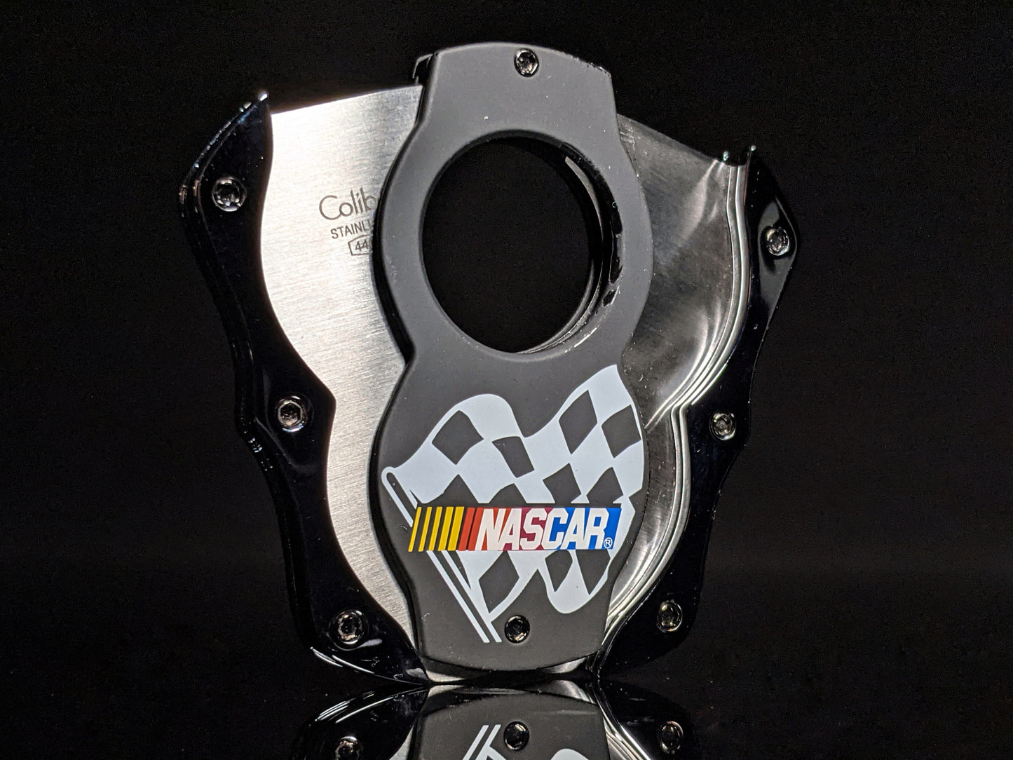 Colibri Nascar logo cigar cutter