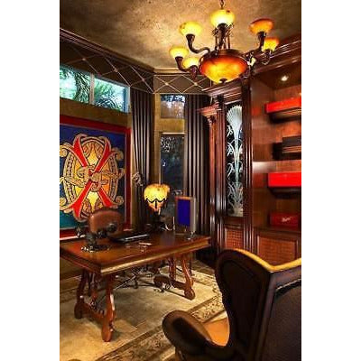 clear glass sprocket cigar ashtray mint condition