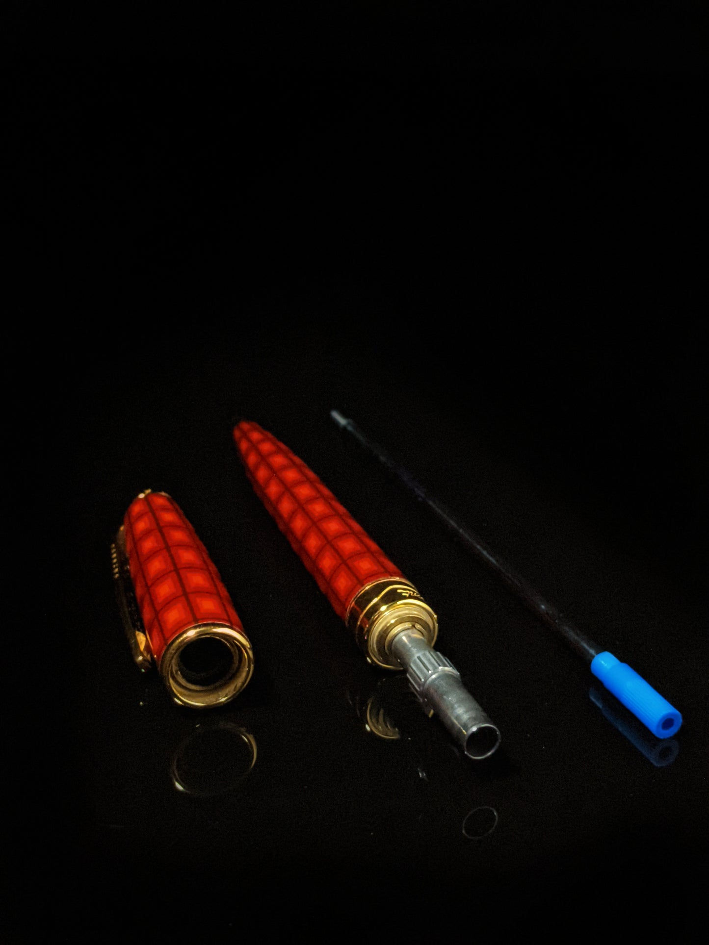 S.T.Dupont Vertigo Ball Point Pen P/N: 485500 pre-owned in original box