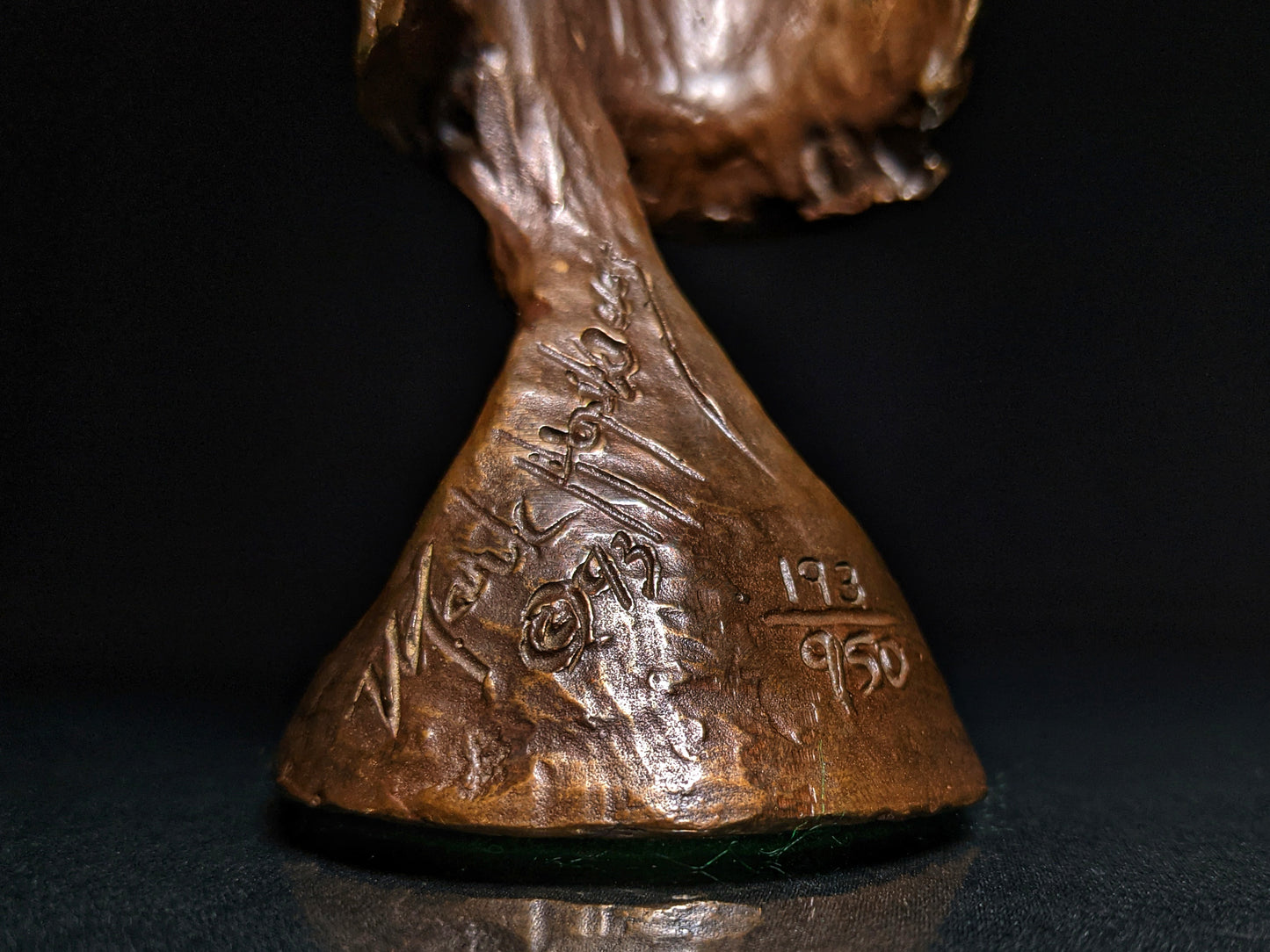 mark hopkins bronze golf series sculpture