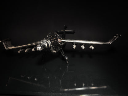 Airplane Metal Art Sculpture