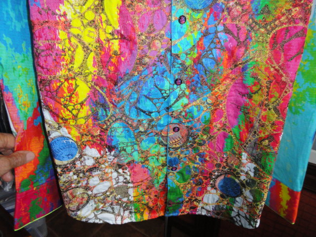 Robert Graham Fogel Limited Edition Long Sleeve Shirt Medium Size