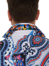 Robert Graham Devil's Treasure Paisley Long Sleeve Shirt Size XXL