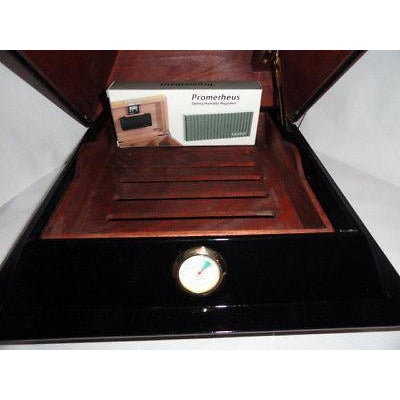 Pyramid Humidor Mahogany preowned