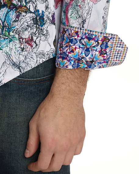 Robert Graham Broken Blossom 3XL