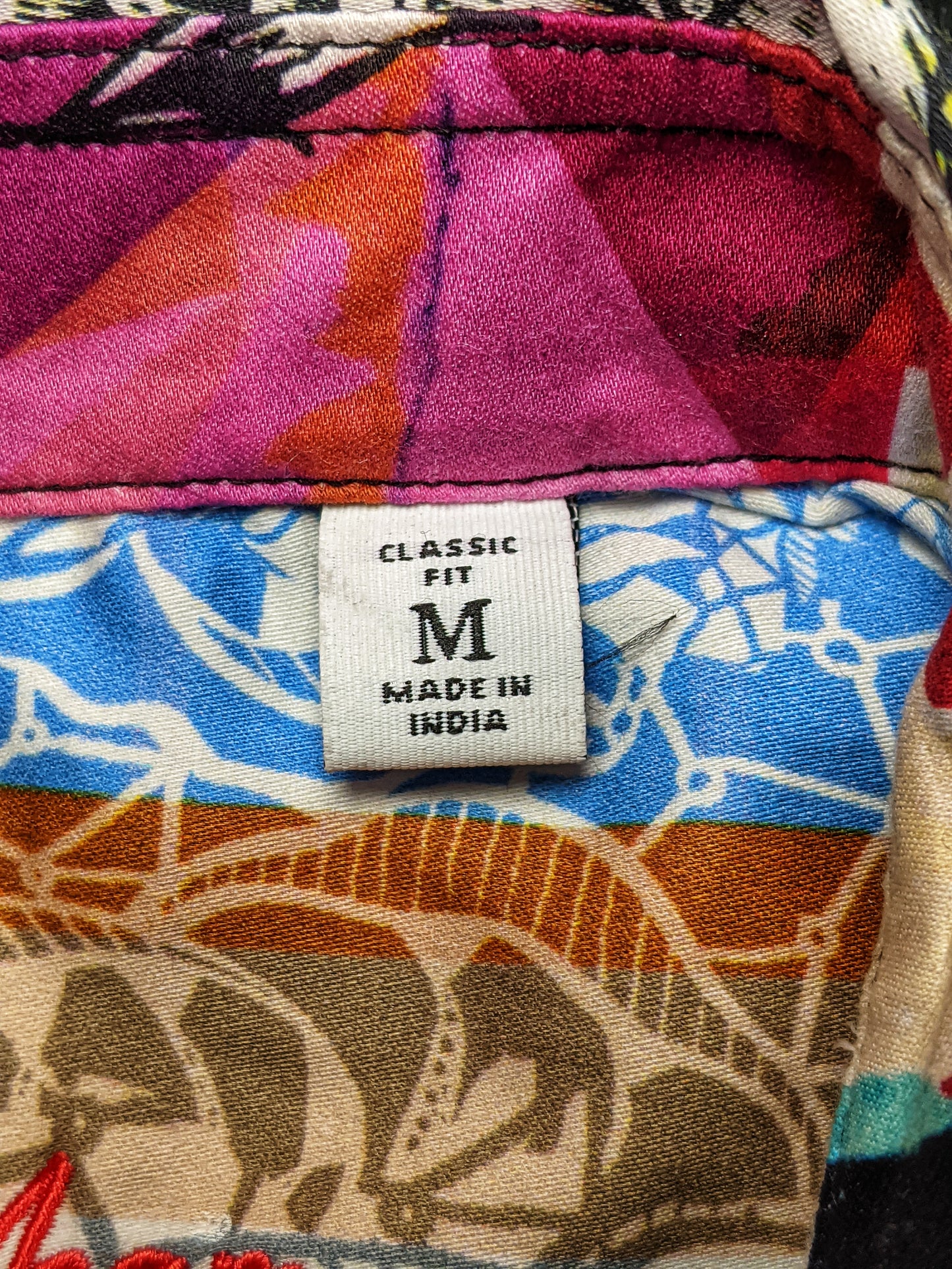 Robert Graham Collection Short Sleeve Shirt Medium Size