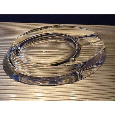 prometheus concord crystal ashtray made in Italy