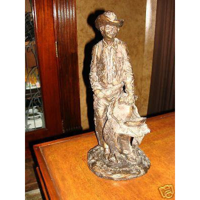 Daniel Monfort Sculpture of a Cowboy" mint